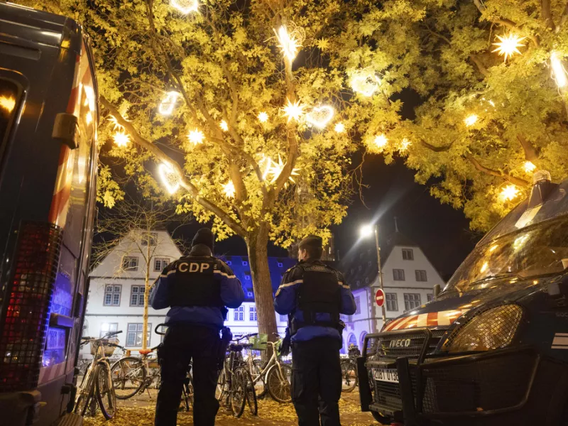 France Christmas Market Police