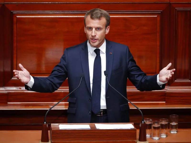 French President Emmanuel Macron