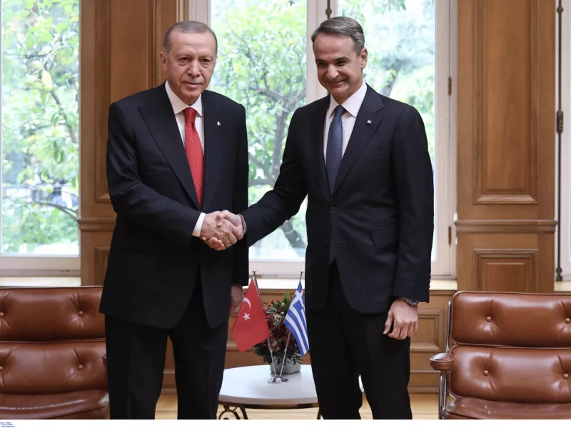 μητσοτάκη ερντογάν