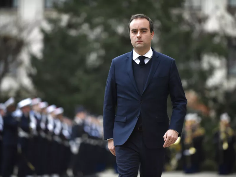 French Defense Minister Sebastien Lecornu