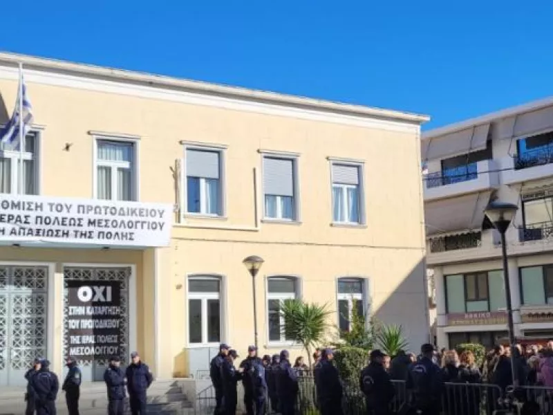 απολογία κρεοπώλη στο Μεσολόγγι