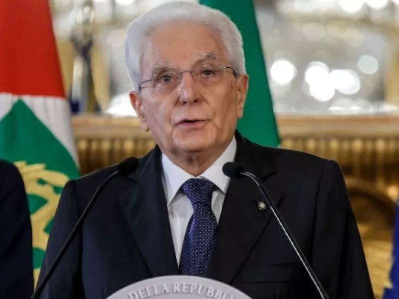 Πρωτοχρονιάτικο μήνυμα του Ιταλού προέδρου της Δημοκρατίας