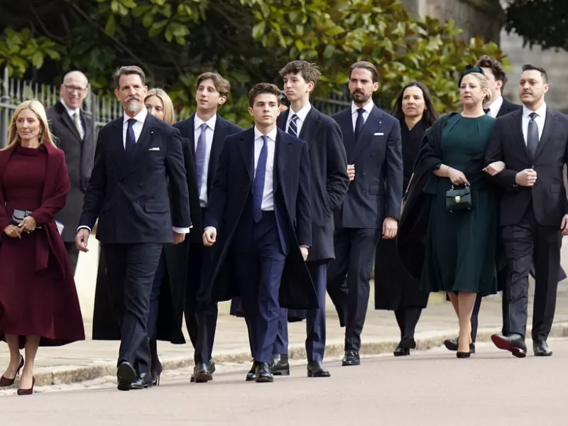 Britain Royals Thanksgiving King Constantine