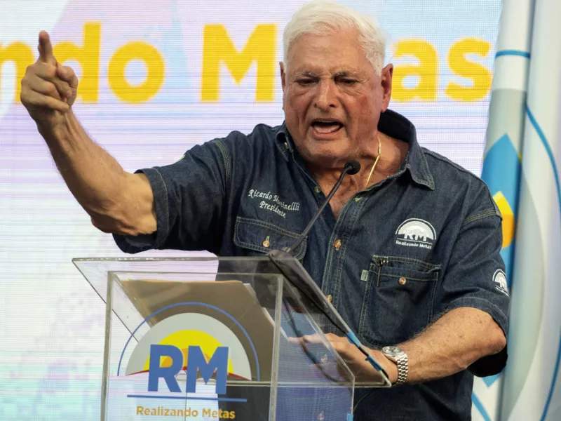 Panama's former President Ricardo Martinelli 