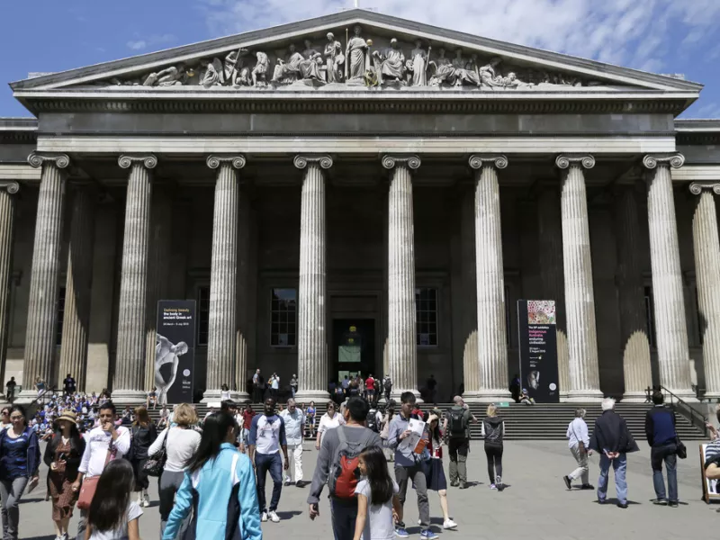 British Museum in Bloomsbury, London
