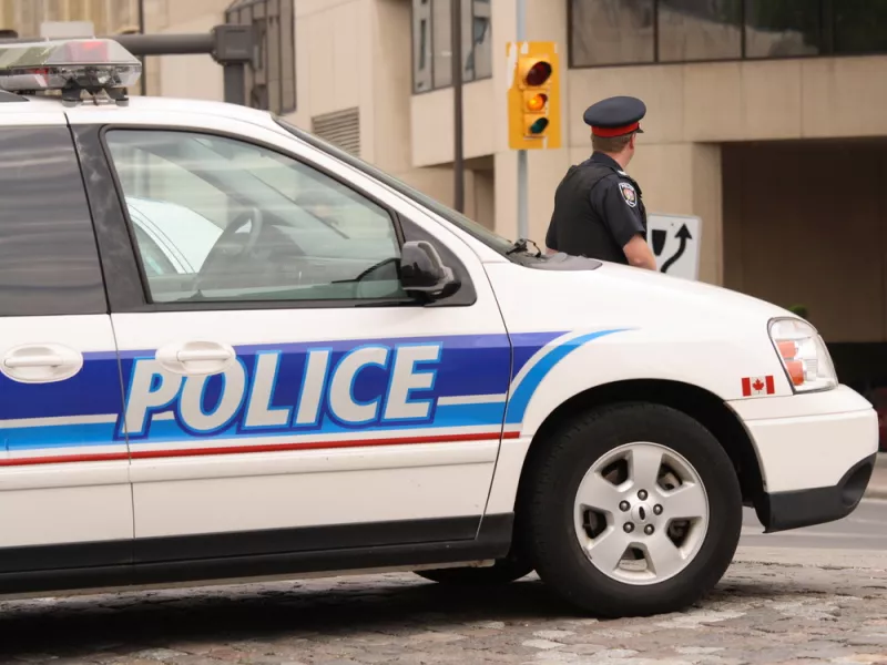 Police Ottawa Ontario Canada.