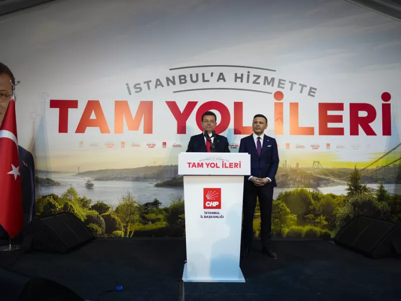 Republican People's Party, or CHP, candidate for Istanbul Ekrem Imamoglu