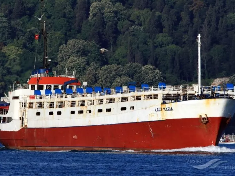 Προσάραξη φορτηγού πλοίου βόρεια της Ψερίμου