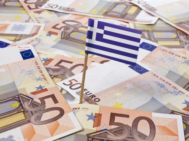 Ελληνική σημαία χρήματα