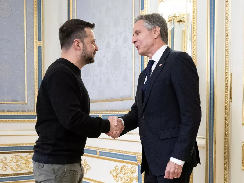 μπλινκεν ζελενσκι