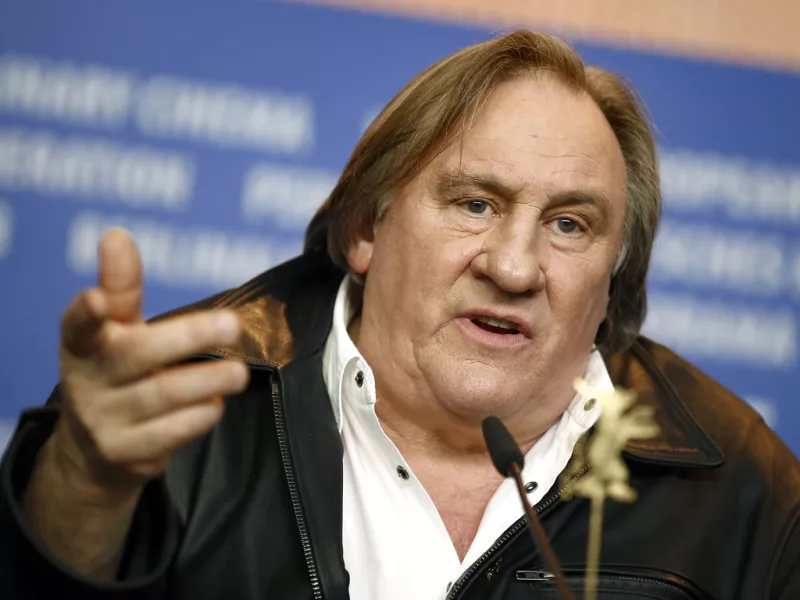 Actor Gerard Depardieu