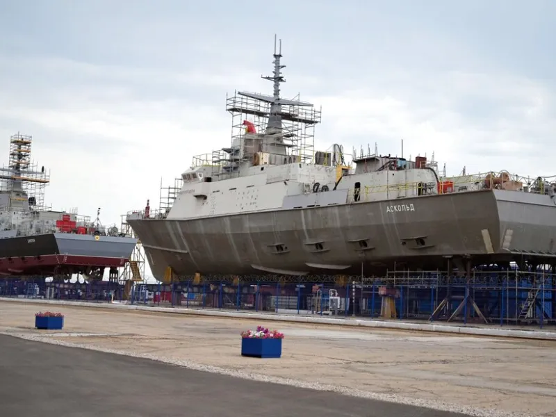 Missile ship Tsyklon 