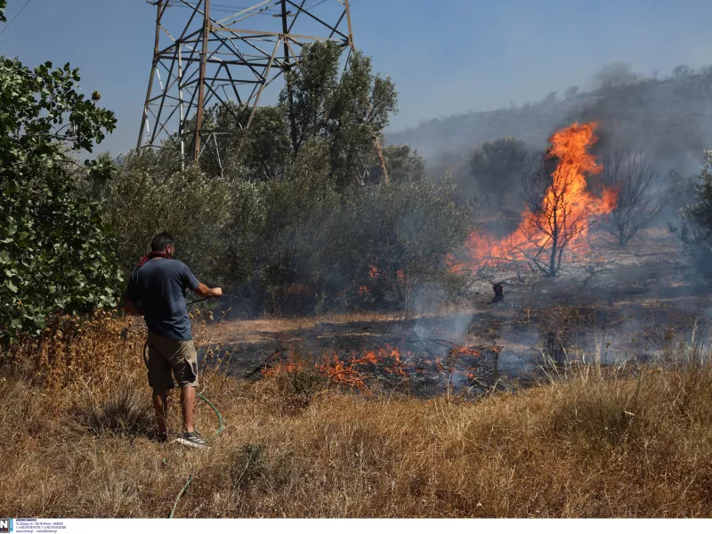 Πυρκαγιά και στο Βέλο Κορινθίας