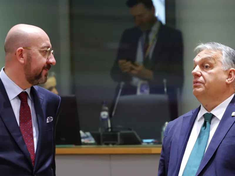 Charles Michel -  Viktor Orban