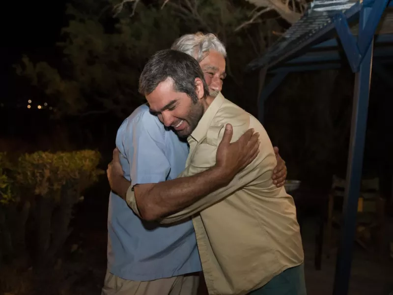 O Χρήστος Μάστορας και το τέλος των γυρισμάτων της ταινίας «Υπάρχω»