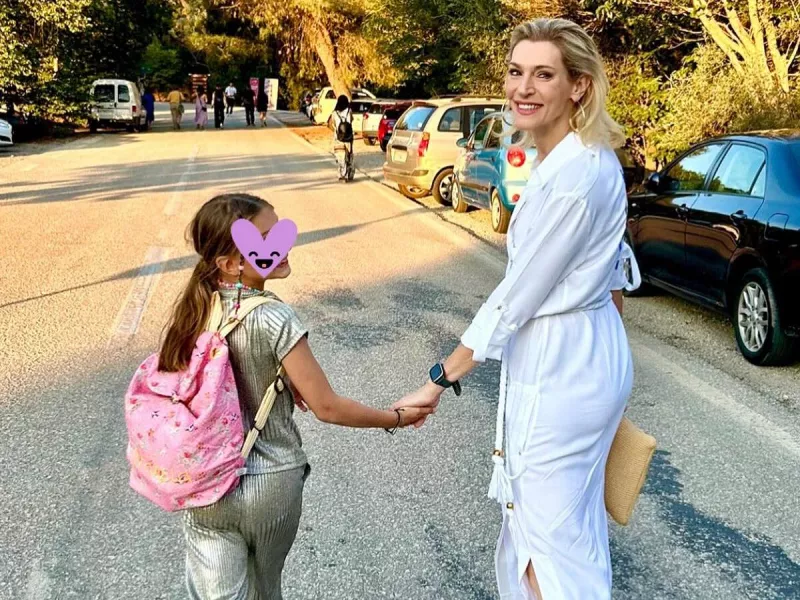 Ζέτα Δούκα: Στο Αρχαίο Θέατρο Επιδαύρου με την κόρη της. Μια φανταστική μέρα!