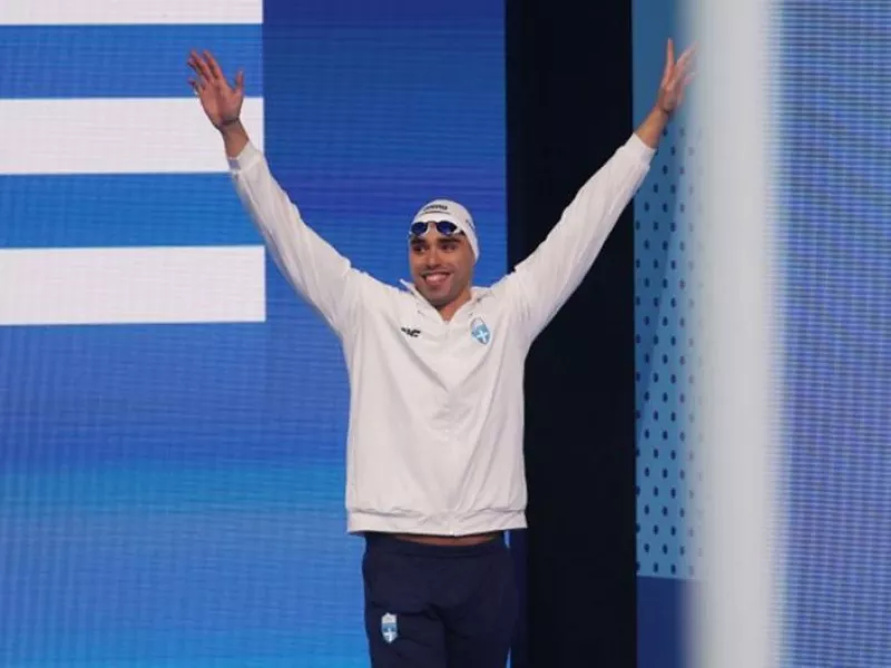 Ολυμπιακοί Αγώνες 2024: Ο Χρήστου με ασημένιο μετάλλιο στα 200μ ύπτιο