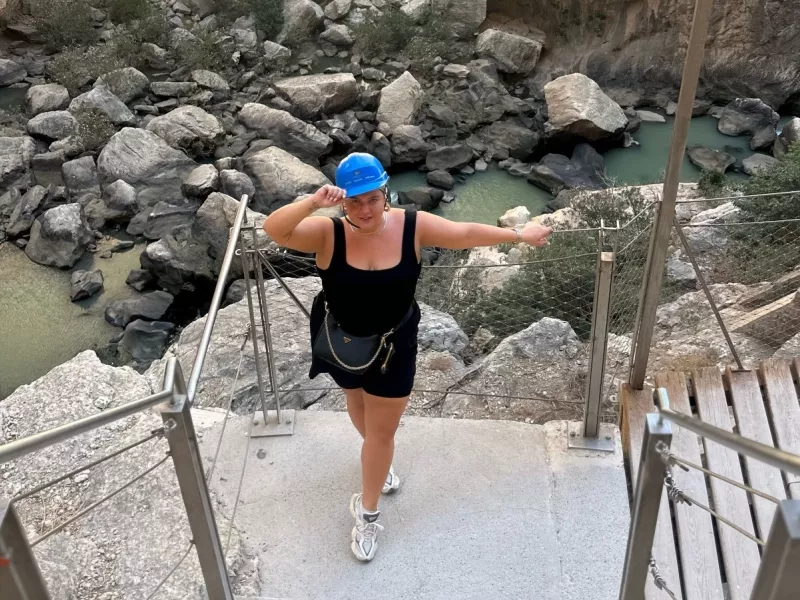 Δανάη Μπάρκα: Από τη Σεβίλλη με κράνος στο El Caminito del Rey