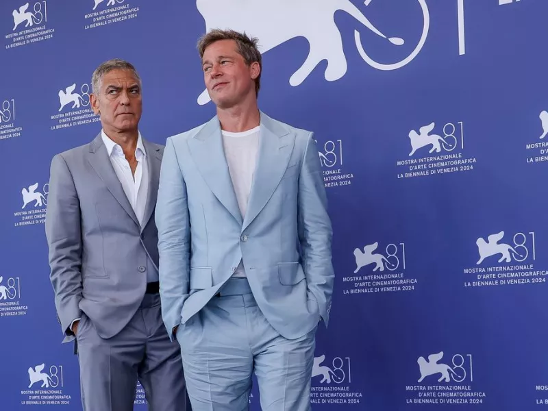 Τζορτζ Κλούνεϊ (George Clooney) και Μπραντ Πιτ (Brad Pitt)