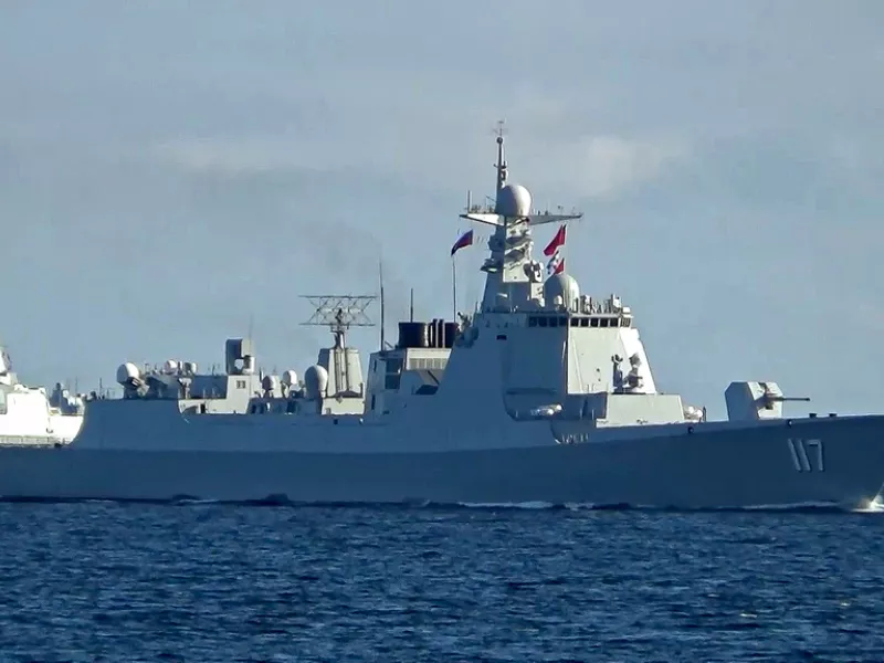 Russia China Navy
