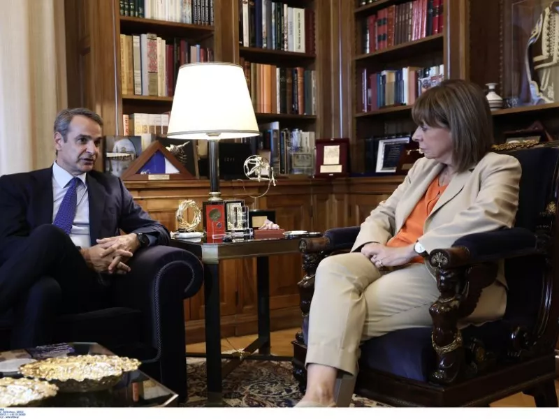 Μητσοτάκης Σακελλαροπούλου