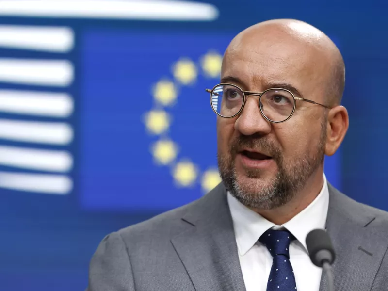 European Council President Charles Michel