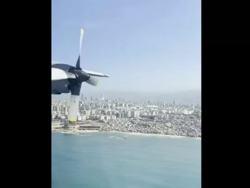 Το ελληνικό C-130 προσγειώνεται στη Βηρυτό