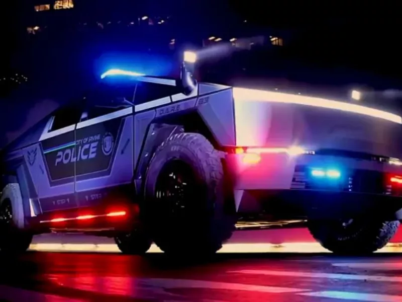 Tesla: Στην Καλιφόρνια το πρώτο περιπολικό Cybertruck στις ΗΠΑ - Βίντεο