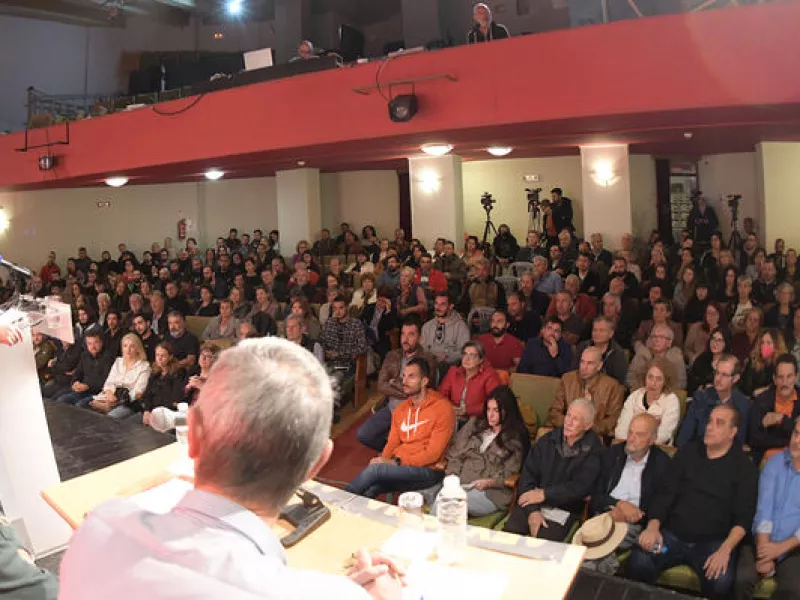 Κουτσούμπας- Γιάννενα: Είμαστε με το δίκιο των πολλών, ενάντια στις θυσίες για τα κέρδη των λίγων