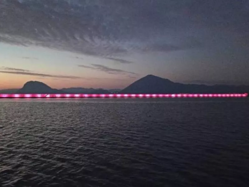 Pink the city 2024: Στα "ροζ" για 7η χρονιά ο κυματοθραύστης της Πάτρας