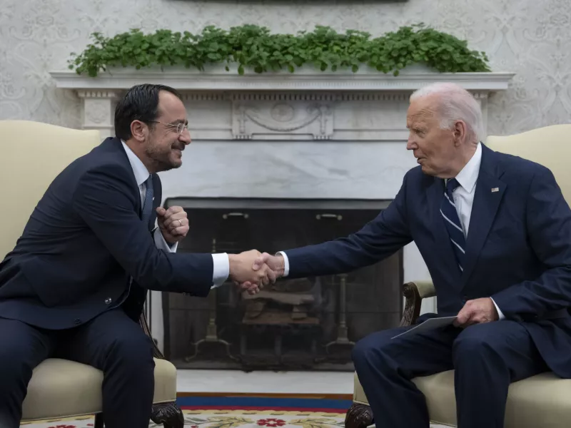 Χριστοδουλίδης και Μπάιντεν