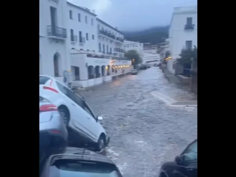 Πλημμύρες στη Χιρόνα