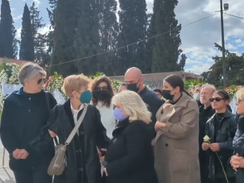 Μανουσος Μανουσακης κηδεια