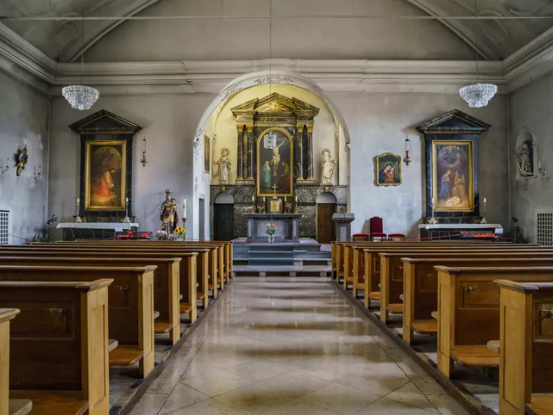  St. Peter's Chapel at Luzern, Switzerland