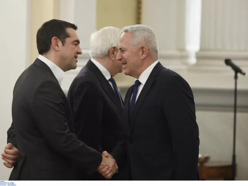 Τσίπρας με Αποστολάκη