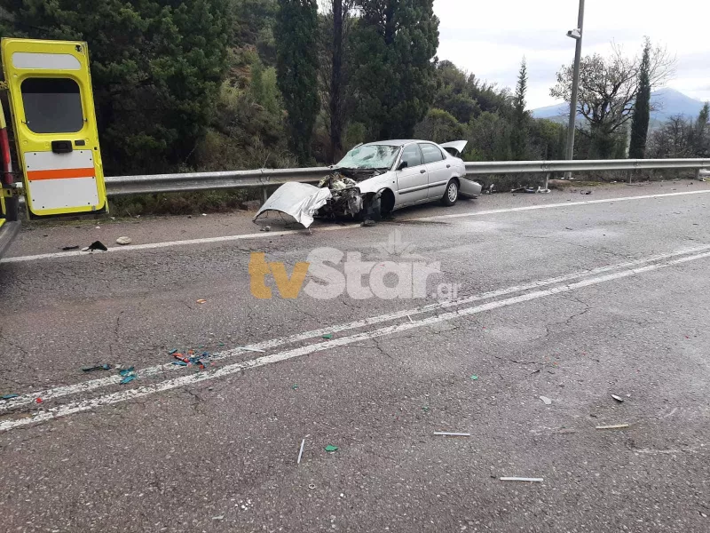 Θανατηφόρo τροχαίο με μετωπική στον δρόμο Λιβαδειάς- Αράχωβας