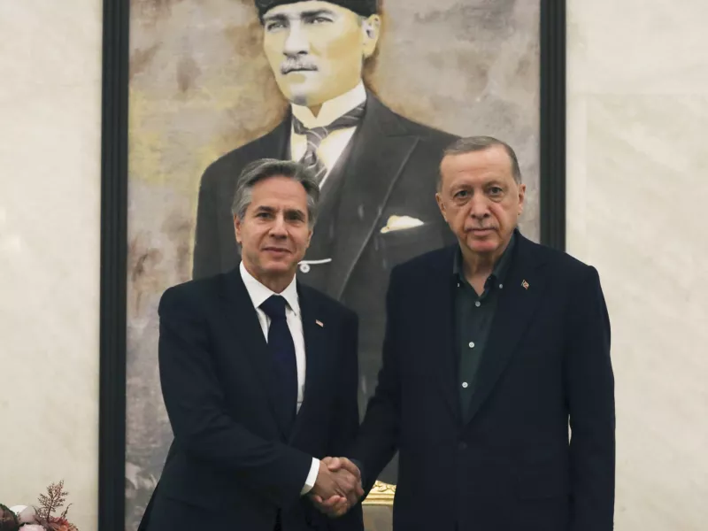 Η ανακοίνωση της τουρκικής προεδρίας για τη συνάντηση Ερντογάν- Μπλίνκεν