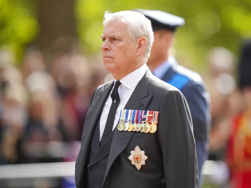 Britain's Prince Andrew
