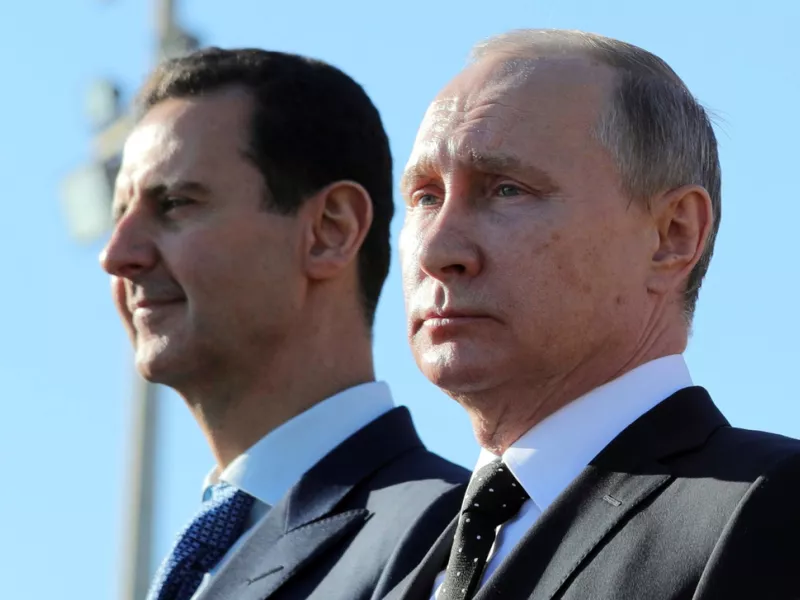 Vladimir Putin - Bashar Assad