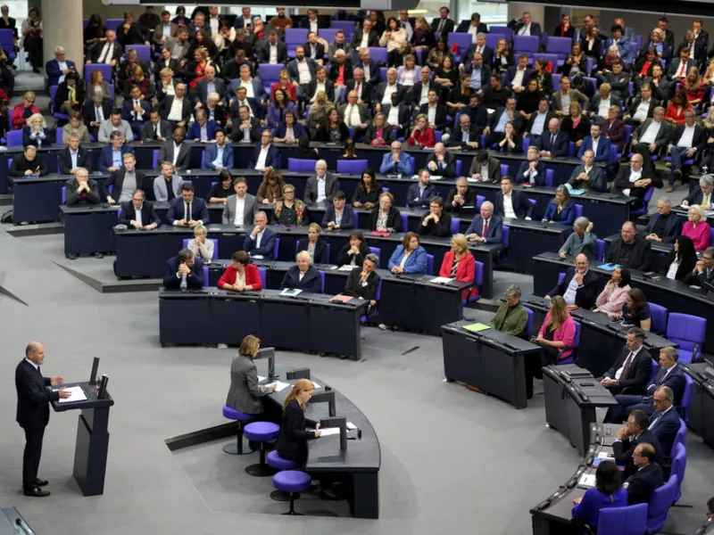 Ολομέλεια της Bundestag 