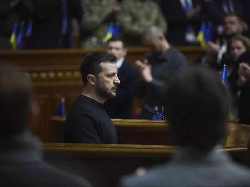Ζελένσκι: Το Κίεβο δεν θα συμμετάσχει στις συζητήσεις ΗΠΑ - Ρωσίας στη Σαουδική Αραβία