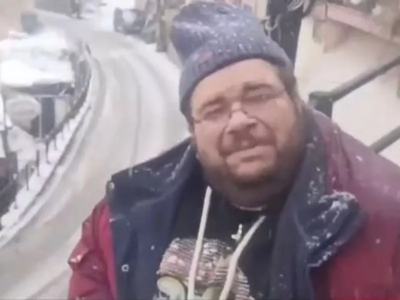 Λάρισαίος χιόνι