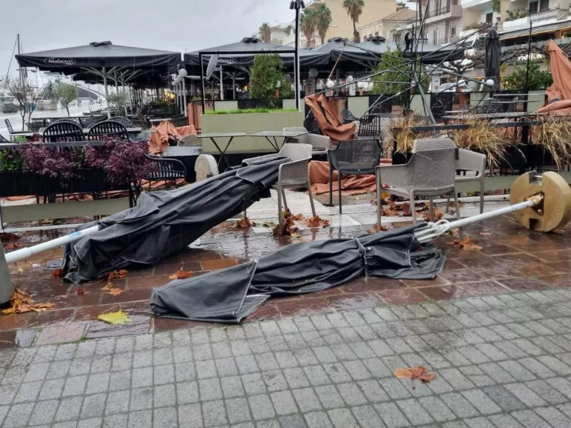 Κακοκαιρία: Ζημιές στη Μεσσηνία 