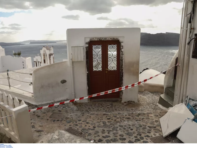 Σαντορινη σεισμοι