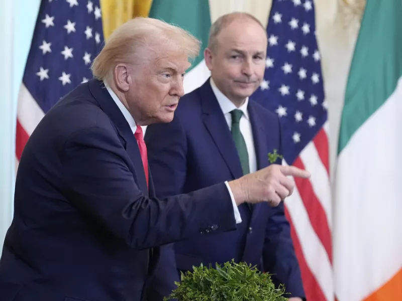 Trump - Micheál Martin