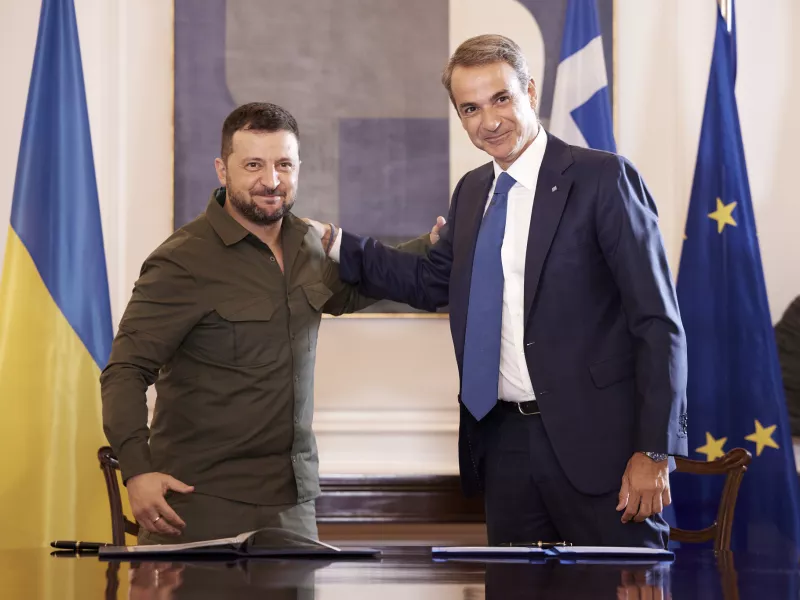 Μητσοτάκης Ζελένσκι
