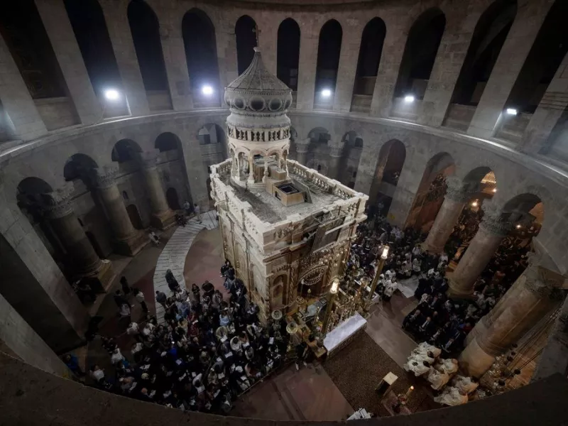 Ιεροσόλυμα: Αρχαίος κήπος βρέθηκε κάτω από τον Πανάγιο Τάφο
