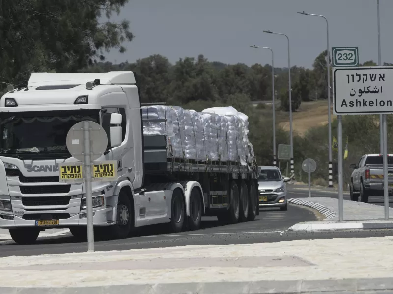 Γαζα ανθρωπιστική βοήθεια 