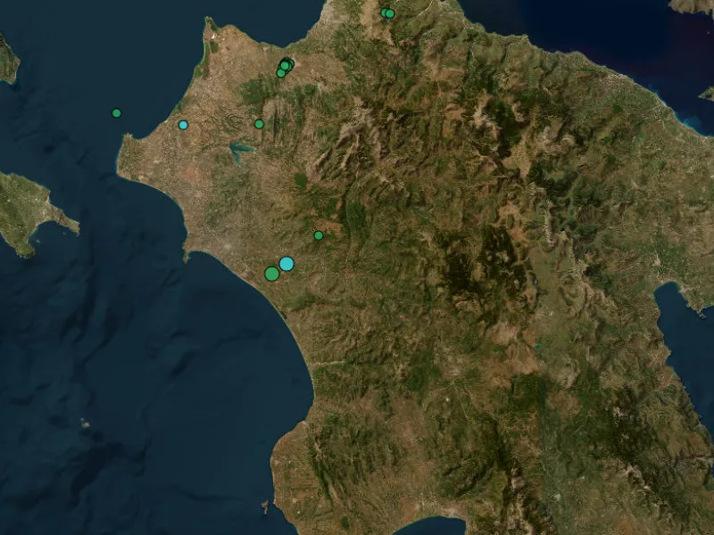 Πύργος: Σεισμική δόνηση 3,6 Ρίχτερ με επίκεντρο κοντά στα Κρέστενα