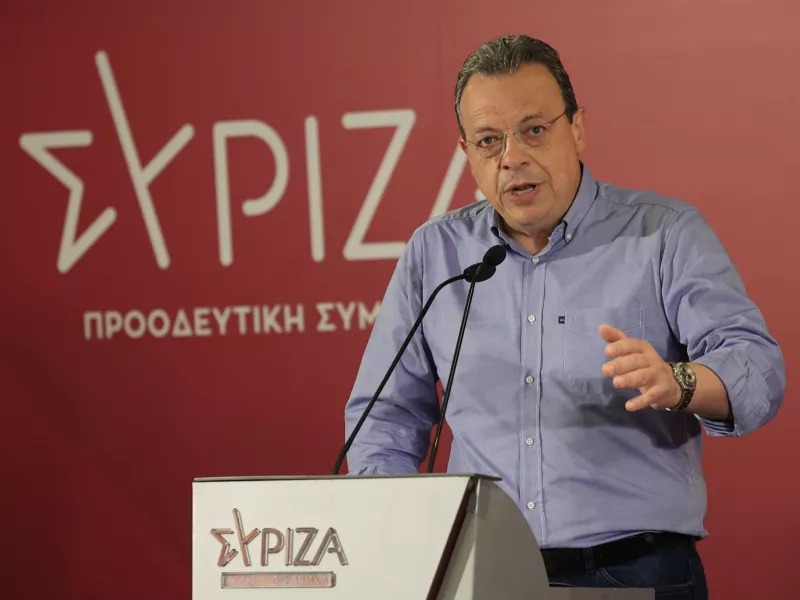 Σωκράτης Φάμελλος στο βήμα